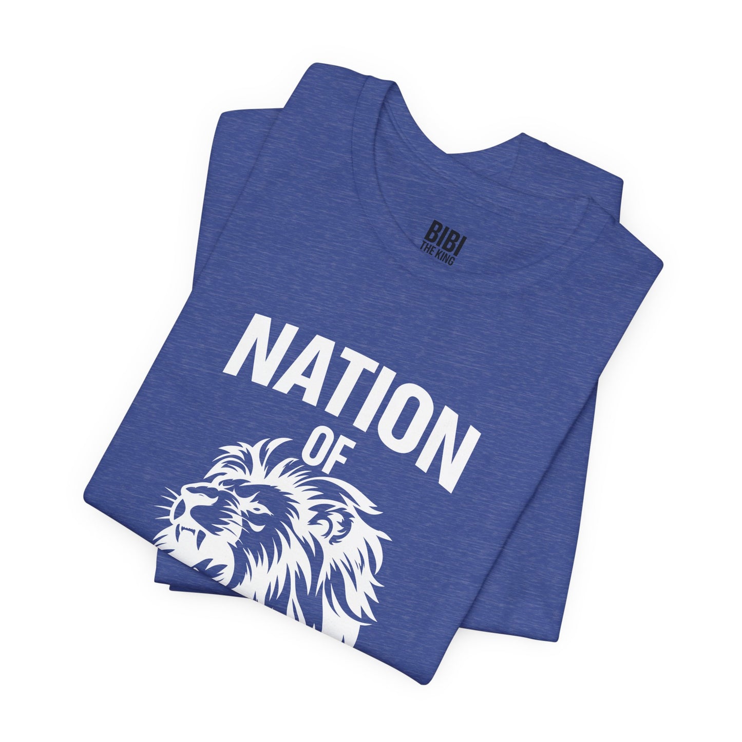 Nation of Lions T-Shirt — Total Victory Edition | BIBI THE KING Drop 001