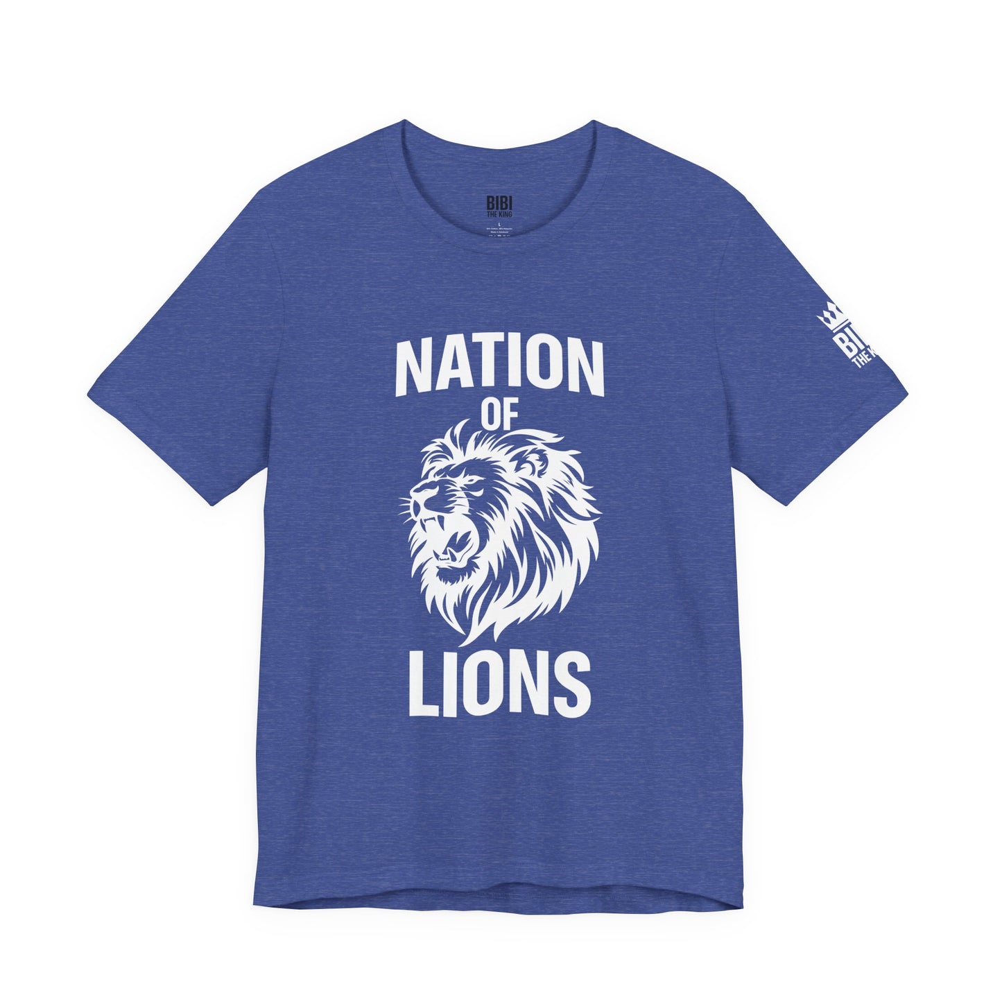 Nation of Lions T-Shirt — Total Victory Edition | BIBI THE KING Drop 001