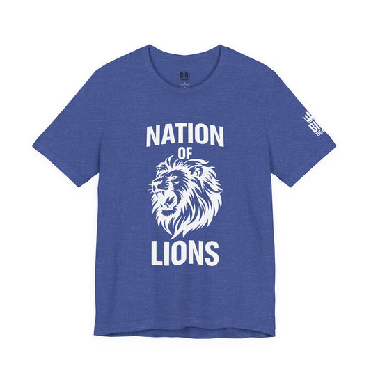 Nation of Lions T-Shirt — Total Victory Edition | BIBI THE KING Drop 001